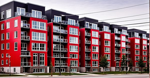 Luxurious rouge condos in montreal's triangle neighborhood